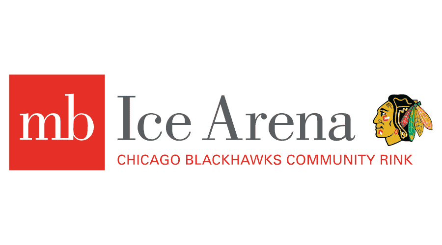 MB Ice Arena, Chicago Blackhawks Community Rink Logo Vector